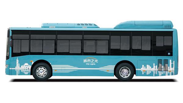  Autobús híbrido eléctrico 8m XMQ6802G 